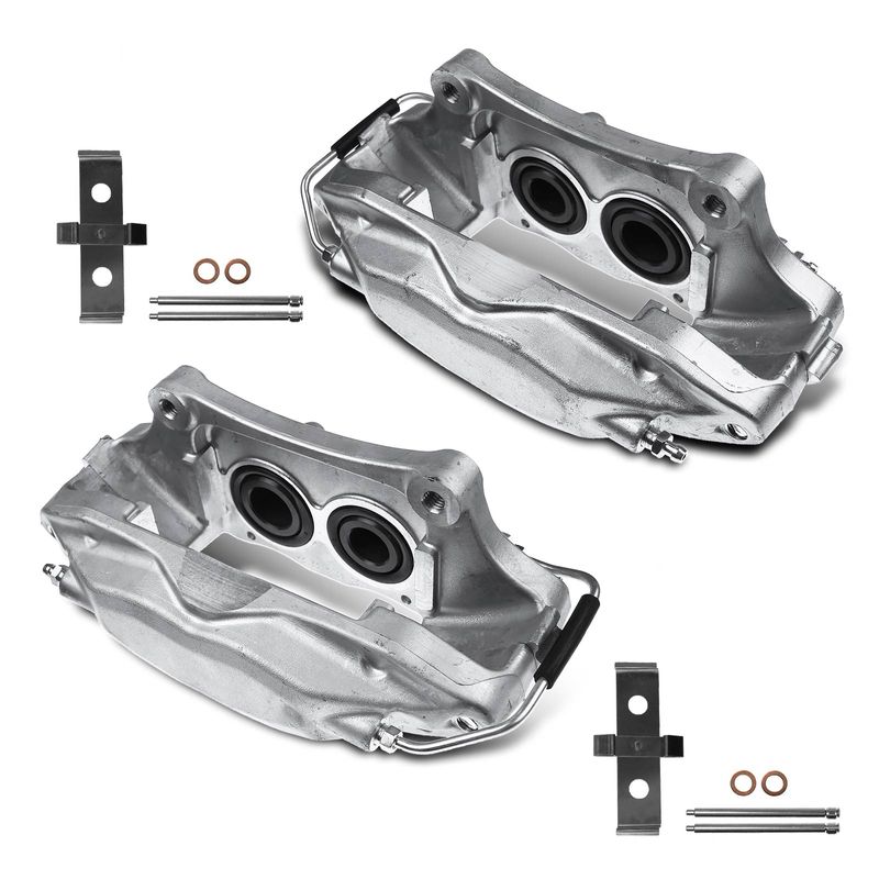 Front Disc Brake Calipers For Ford Mustang 2007-2014 – Driver & Passenger Side (4 Piston)