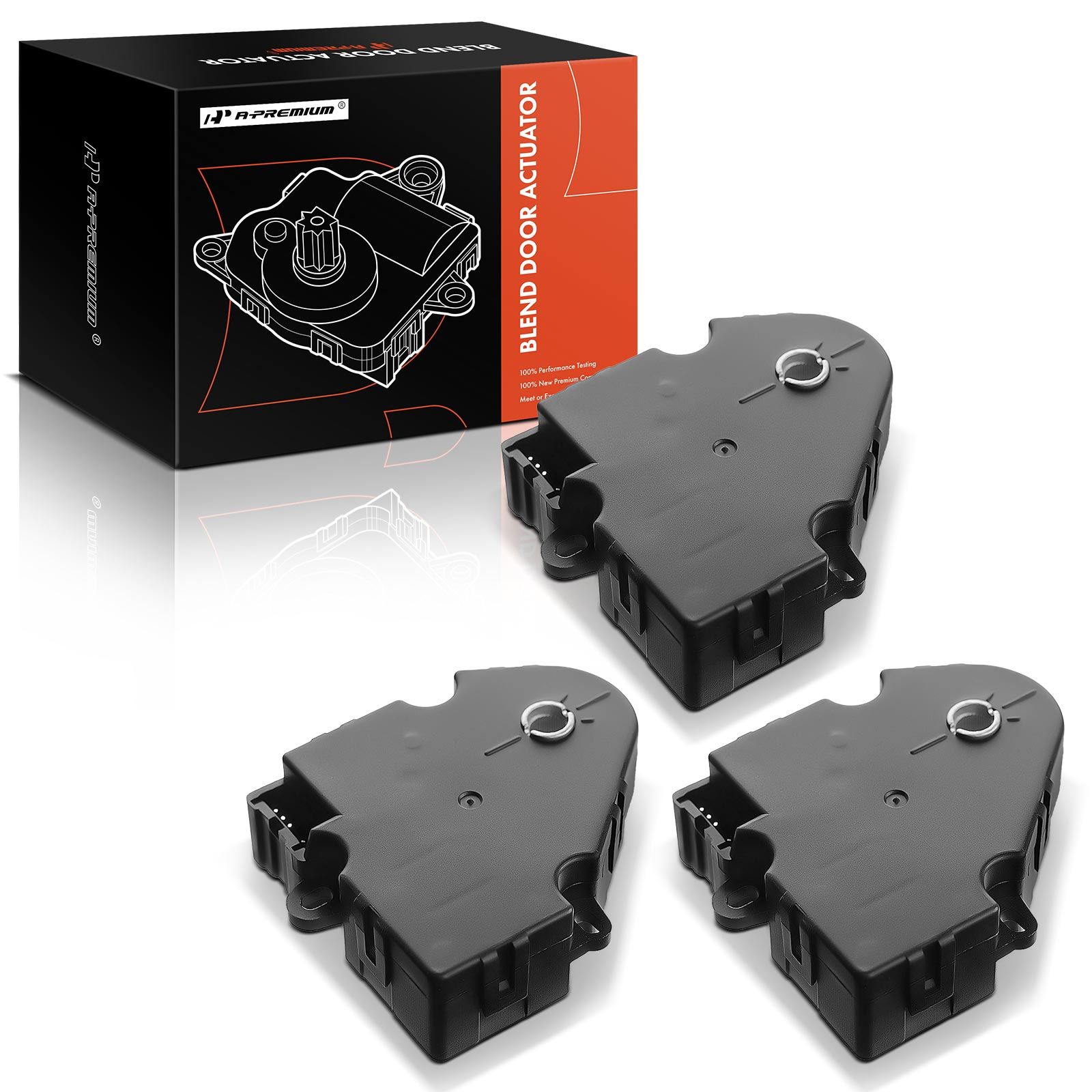 3 Pcs Main HVAC Blend Door Actuator for Buick Enclave 0812 Chevrolet