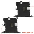 2 Pcs Auxiliary HVAC Blend Door Actuator for 2001 Lincoln Navigator