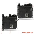 2 Pcs Left & Right Main Temperature HVAC Blend Door Actuator for 1997 Mercury Sable