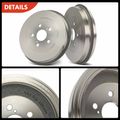 2 Pcs Rear Brake Drum for Toyota Matrix 2003-2008 Pontiac Vibe 2003-2008