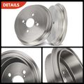 2 Pcs Rear Brake Drum for 2008 Toyota Yaris