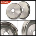 2 Pcs Rear Brake Drum for Toyota Corolla 2009-2019 Sedan Hatchback