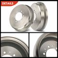 2 Pcs Rear Brake Drum for Toyota Tacoma 1995-2004 4Runner Pickup T100