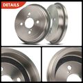 2 Pcs Rear Brake Drum for 2000 Toyota Echo