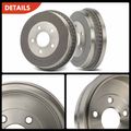 2 Pcs Rear Brake Drum for Ford Taurus 2001-2007 Mercury Sable 2001-2005 3.0L