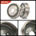 2 Pcs Rear Brake Drum for 2007 GMC Sierra 1500 Classic