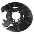 Rear Driver Brake Dust Splash Shield for 2004 Dodge Caravan