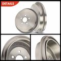 Rear Brake Drums & Ceramic Brake Shoes for Toyota Corolla 2009-2019