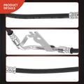 2 Pcs Front Brake Hydraulic Hose for 1999 Dodge Durango