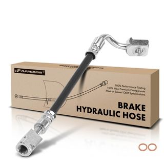 Rear Left Outer Brake Hydraulic Hose for Hummer H2 2008-2009 V8 6.2L