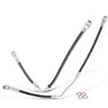 2 Pcs Rear Brake Hydraulic Hose for BMW E53 X5 2000-2006 3.0L 4.4L 4.6L 4.8L