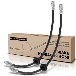 2 Pcs Front Brake Hydraulic Hose for BMW X5 2000-2006