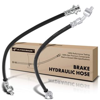 2 Pcs Front Brake Hydraulic Hose for Nissan Frontier 1998-2001 2.4L