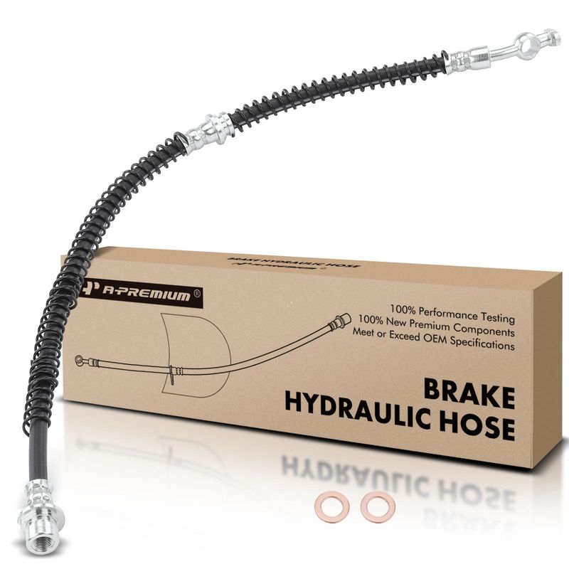 Front Driver Brake Hydraulic Hose for 1999 Land Rover Discovery