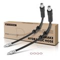 2 Pcs Front Brake Hydraulic Hose for 2000 Volvo C70