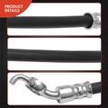 Rear Left or Right Outer Brake Hydraulic Hose for 2012 Toyota Prius V