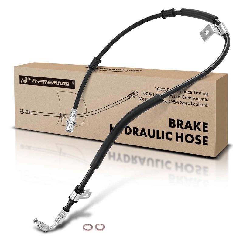 Rear Driver or Passenger Brake Hydraulic Hose for 2002 International Harvester 4200