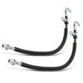 2 Pcs Rear Brake Hydraulic Hose for 1999 International Harvester 4700LPX