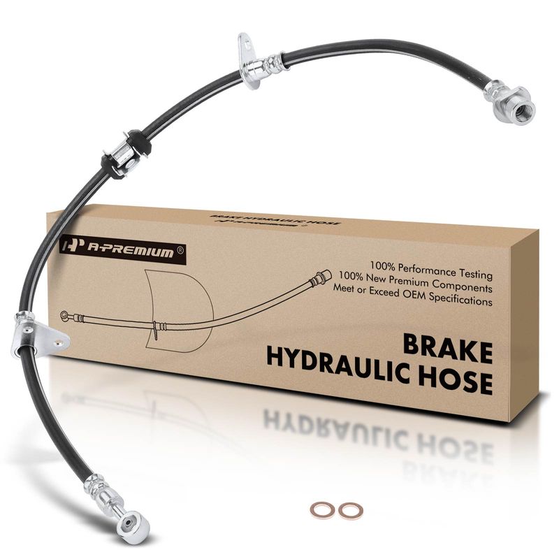 Front Passenger Brake Hydraulic Hose for 1998 Isuzu Oasis