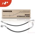 2 Pcs Front Brake Hydraulic Hose for 1991 Nissan Pathfinder