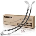 2 Pcs Front Brake Hydraulic Hose for 1991 Nissan Pathfinder