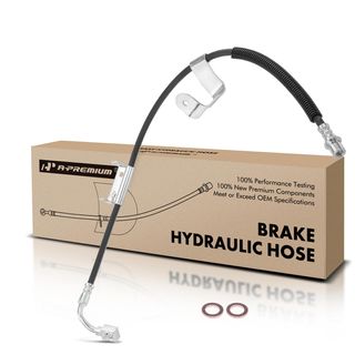 Front Driver Brake Hydraulic Hose for Chevrolet Avalanche 2500 GMC Hummer H2