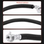 Rear Center Brake Hydraulic Hose for Dodge Ram 1500 2007-2008 2-Wheel ABS Brake