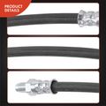 Rear Driver or Passenger Outer Brake Hydraulic Hose for 2005 BMW Z4