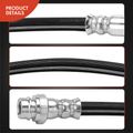 Rear Right Outer Brake Hydraulic Hose for 2012 Volvo S80