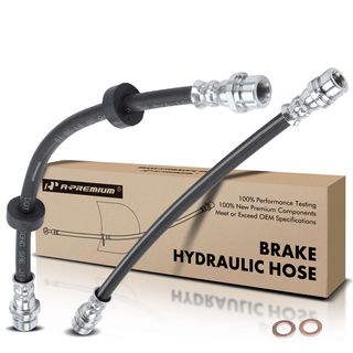 2 Pcs Rear Brake Hydraulic Hose for Ford Escape Mazda Tribute Mercury 2008-2012