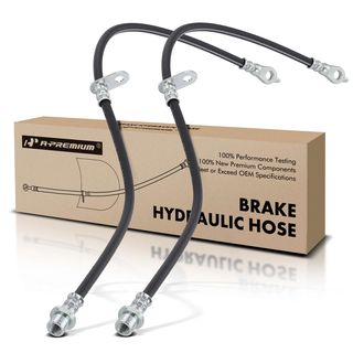 2 Pcs Front Brake Hydraulic Hose for Toyota Corolla 09-19 Matrix Pontiac Vibe