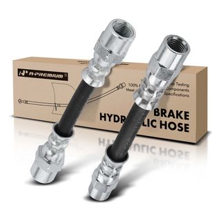 2 Pcs Rear Inner Brake Hydraulic Hose for BMW E39 525i 01-03 528i 530i M5