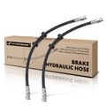 2 Pcs Front Brake Hydraulic Hose for 1991 Volvo 940