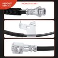 2 Pcs Front Brake Hydraulic Hose for 2004 Pontiac Bonneville