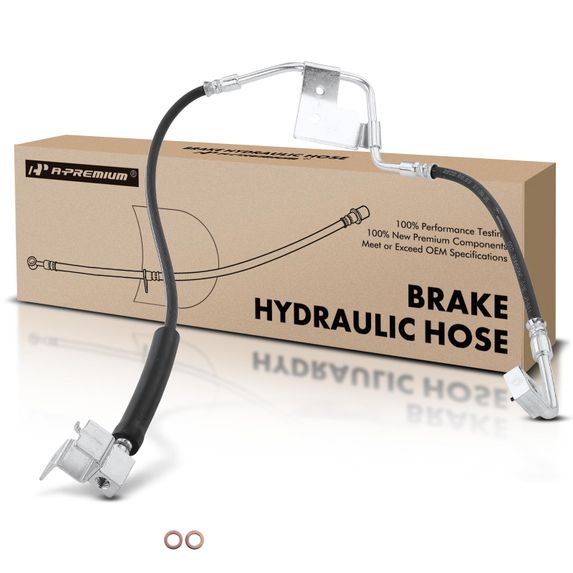 Front Passenger Brake Hydraulic Hose for Dodge Ram Pickup 1500 2500 2000-2001 4WD