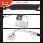 Front Passenger Brake Hydraulic Hose for Dodge Ram Pickup 1500 2500 2000-2001 4WD