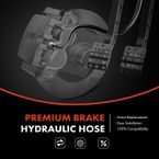Front Passenger Brake Hydraulic Hose for Chrysler Dodge Plymouth Neon