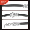 Front Driver or Passenger Brake Hydraulic Hose for 1993 Isuzu Amigo