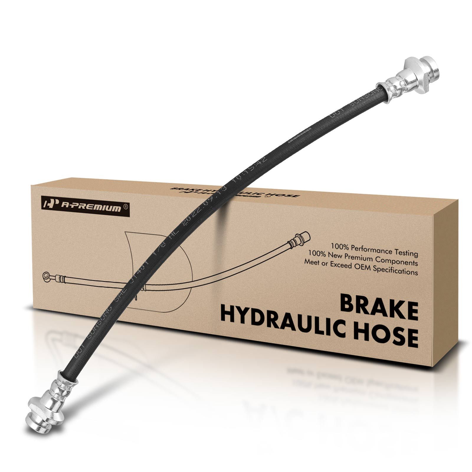 Rear Passenger Brake Hydraulic Hose for 2002 Nissan Sentra