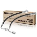 2 Pcs Front Brake Hydraulic Hose for 2001 Pontiac Firebird