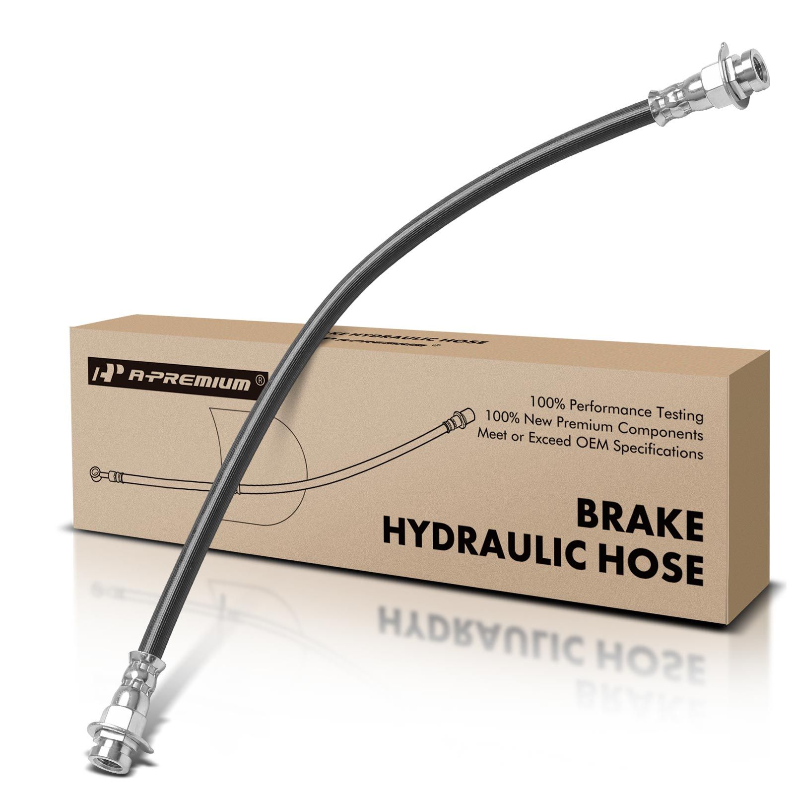 Rear Driver or Passenger Brake Hydraulic Hose for 1999 Chevrolet Venture