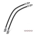 2 Pcs Front Brake Hydraulic Hose for Mercedes-Benz 280CE 300CD 400E
