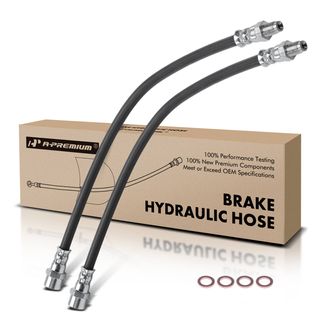 2 Pcs Front Brake Hydraulic Hose for Mercedes-Benz 280CE 300CD 400E