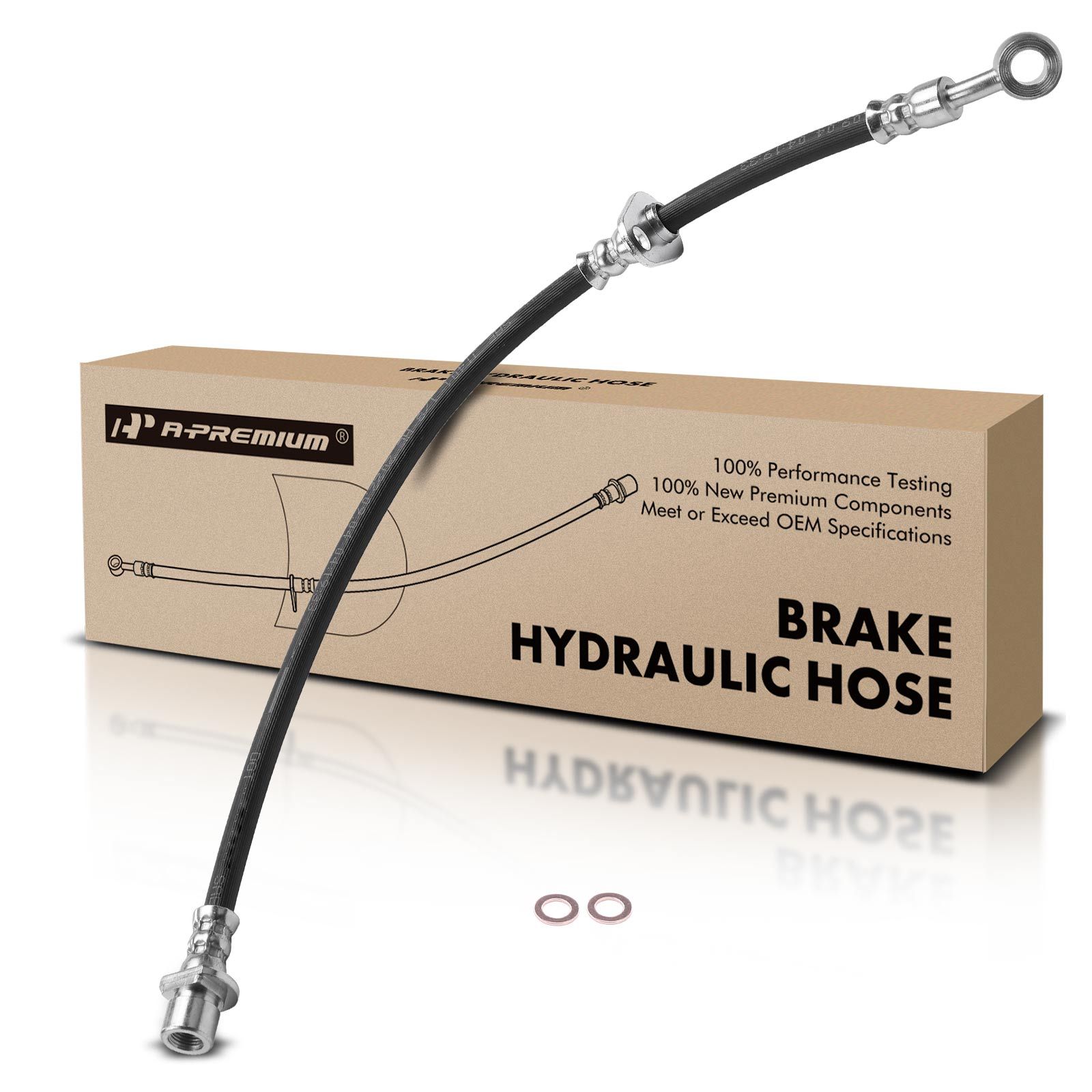 Rear Driver Brake Hydraulic Hose