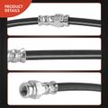 Rear Driver or Passenger Brake Hydraulic Hose for 1998 Mazda Protege