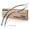 2 Pcs Front Brake Hydraulic Hose for 2004-2008 Nissan Maxima