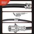 2 Pcs Front Brake Hydraulic Hose for Chrysler 300 2005-2010 Dodge Charger