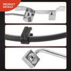 Front Driver Brake Hydraulic Hose for Dodge Ram 1500 2004 2005 2-Wheel ABS