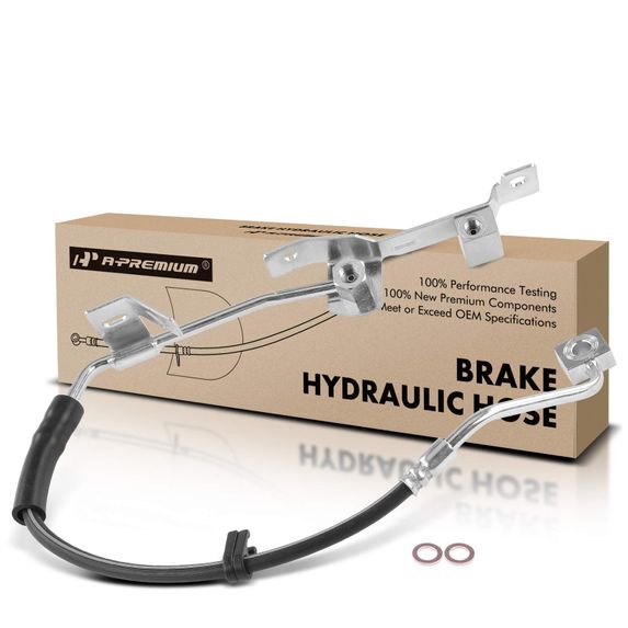 Front Driver Brake Hydraulic Hose for Dodge Ram 1500 2004 2005 2-Wheel ABS